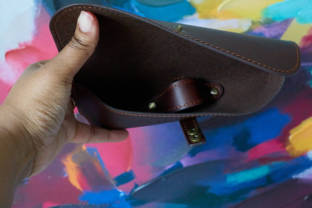 Leather Sunglasses/Pen Case (IMPERFECT)
