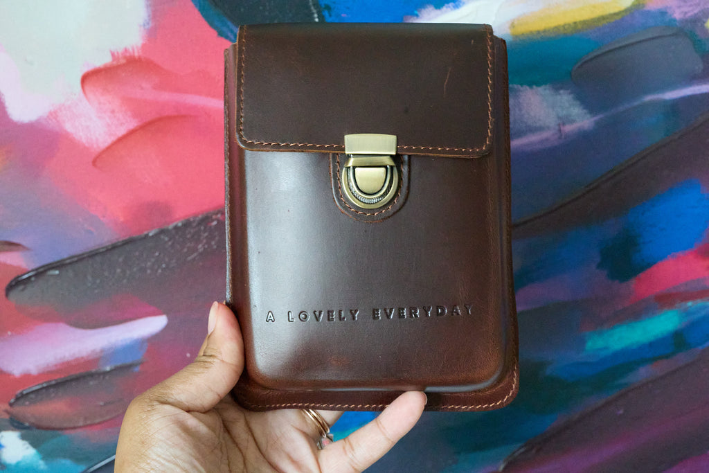 Leather 5-Pen Case (IMPERFECT)