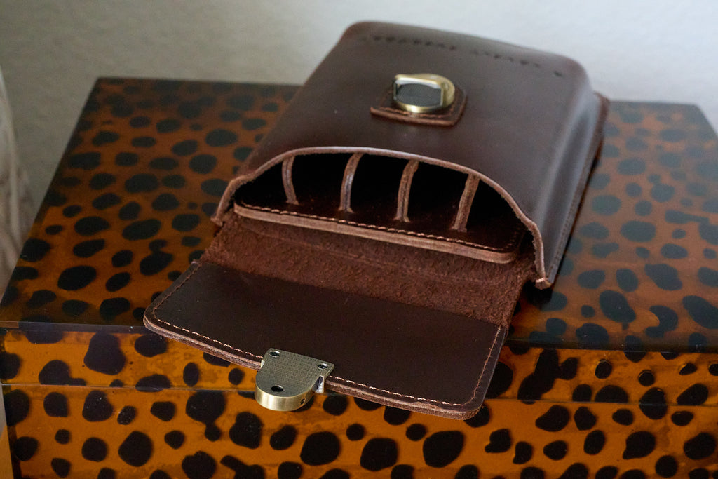 Leather 5-Pen Case (IMPERFECT)