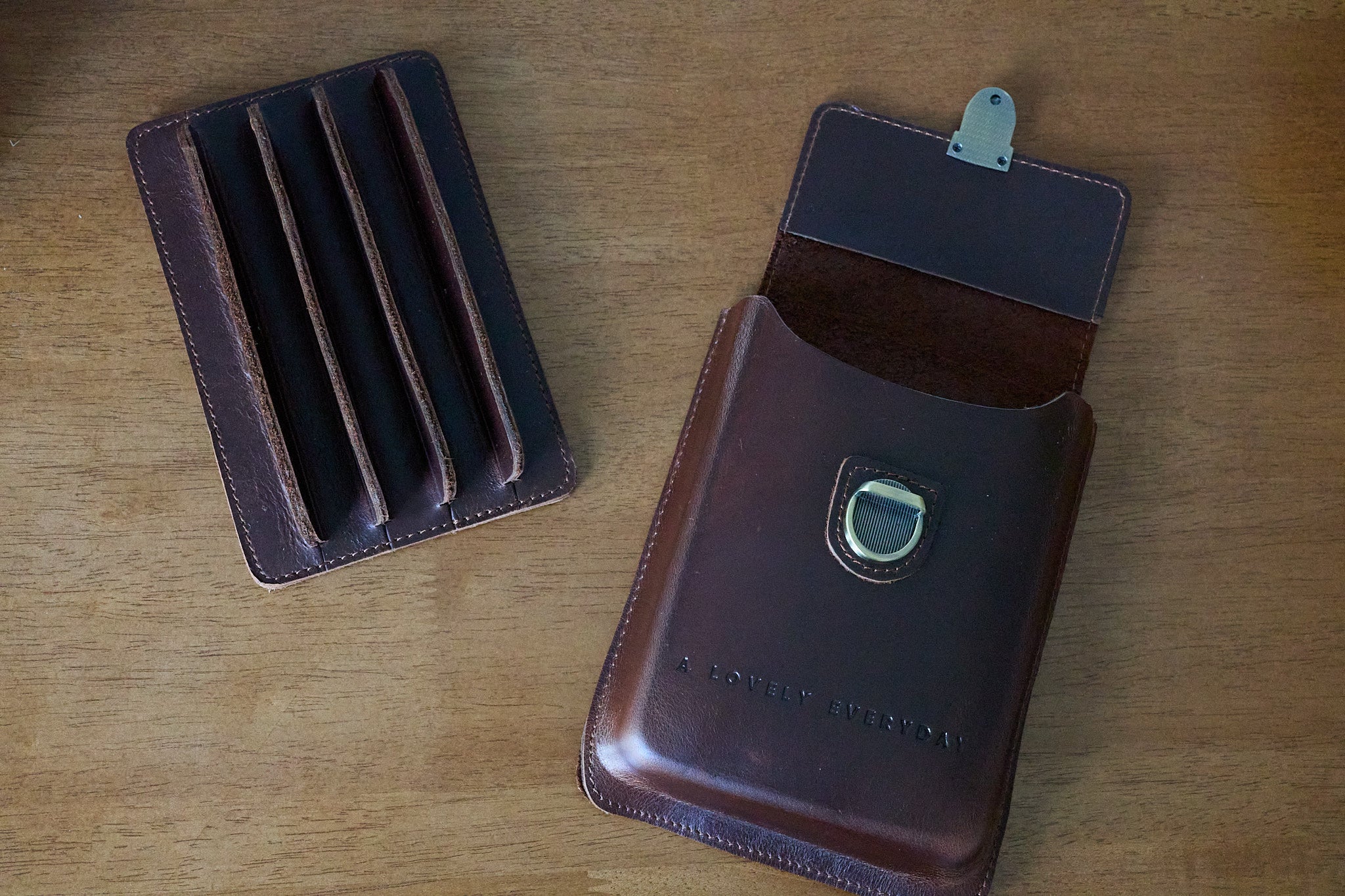 Leather 5-Pen Case (IMPERFECT)