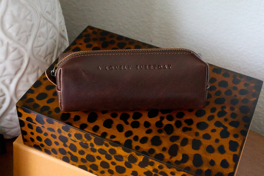 Leather Pencil Pouch (IMPERFECT)