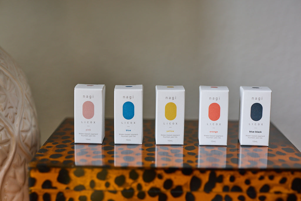 Licox Nagi Water-Based Fountain Pen Ink – 10ml